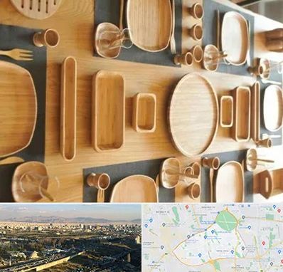 فروش ظروف چوبی در منطقه 19 تهران 