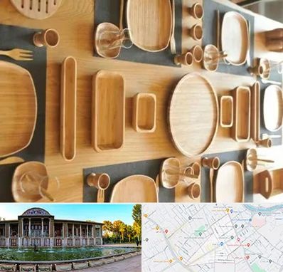 فروش ظروف چوبی در عفیف آباد شیراز 