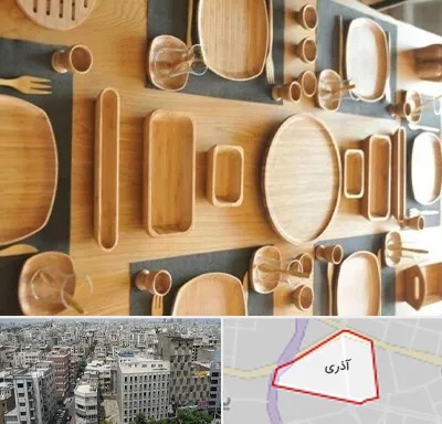فروش ظروف چوبی در آذری