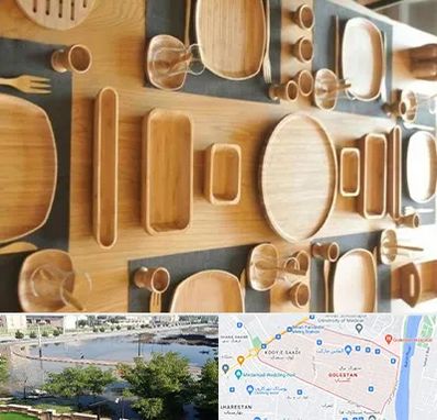 فروش ظروف چوبی در گلستان اهواز 