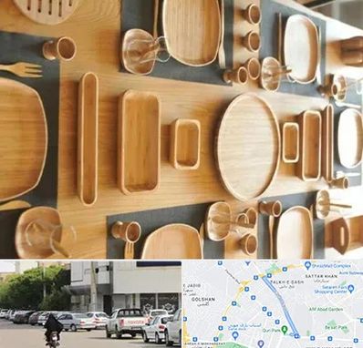 فروش ظروف چوبی در قدوسی شرقی شیراز 