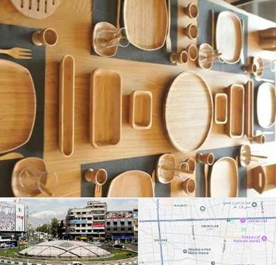 فروش ظروف چوبی در مرکز تهران