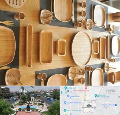 فروش ظروف چوبی در بهارستان 