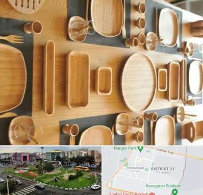 فروش ظروف چوبی در تهرانسر 
