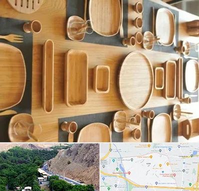 فروش ظروف چوبی در کن 