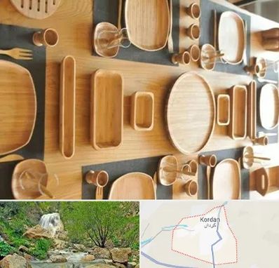 فروش ظروف چوبی در کردان