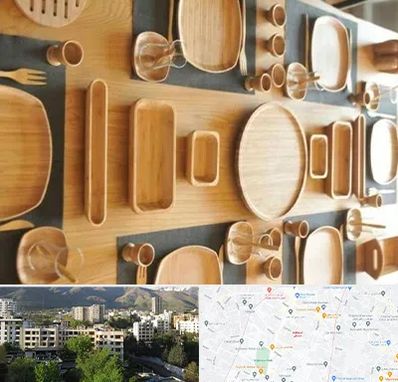 فروش ظروف چوبی در دیباجی 