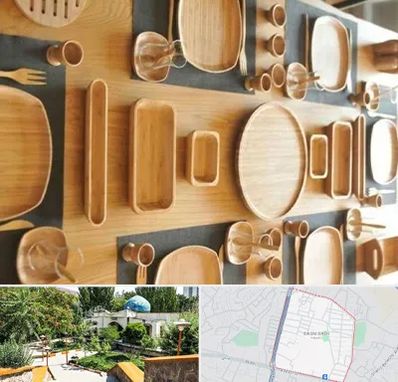 فروش ظروف چوبی در باغمیشه تبریز