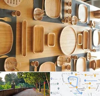 فروش ظروف چوبی در بلوار گیلان رشت 