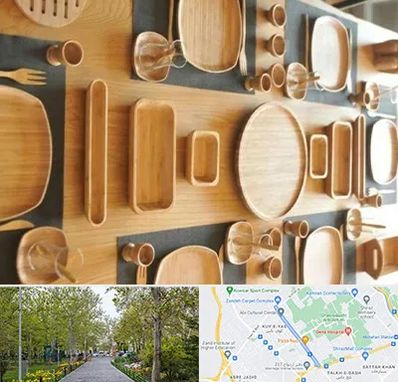 فروش ظروف چوبی در قدوسی غربی شیراز 