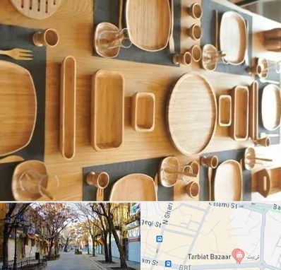 فروش ظروف چوبی در تربیت تبریز