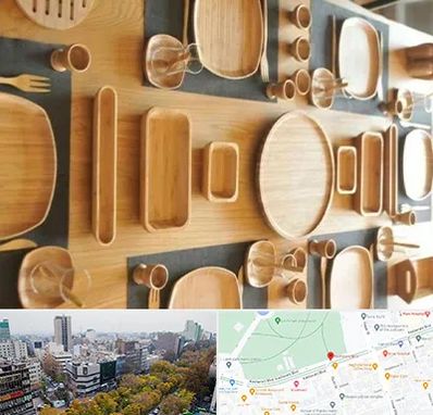 فروش ظروف چوبی در بلوار کشاورز 