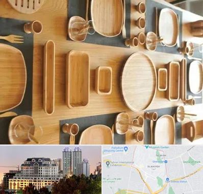 فروش ظروف چوبی در فرشته 