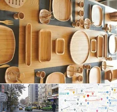 فروش ظروف چوبی در فاطمی 