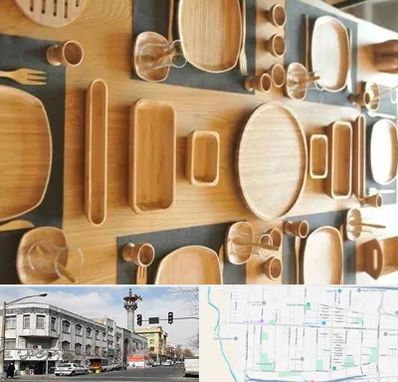 فروش ظروف چوبی در 17شهریور