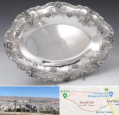 فروش ظروف نقره در شهرک گلستان شیراز 