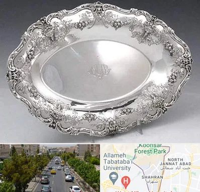 فروش ظروف نقره در شهران