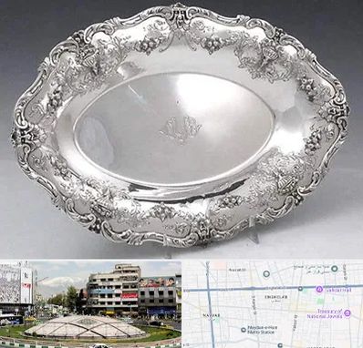 فروش ظروف نقره در مرکز تهران