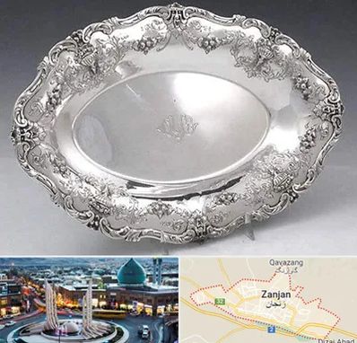 فروش ظروف نقره در زنجان