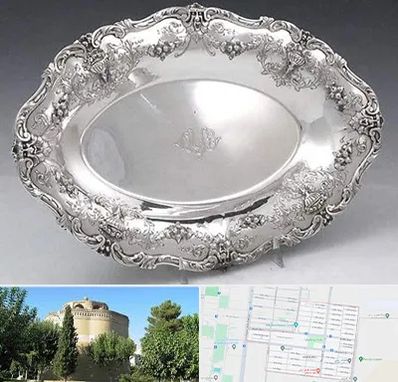 فروش ظروف نقره در مرداویج اصفهان 