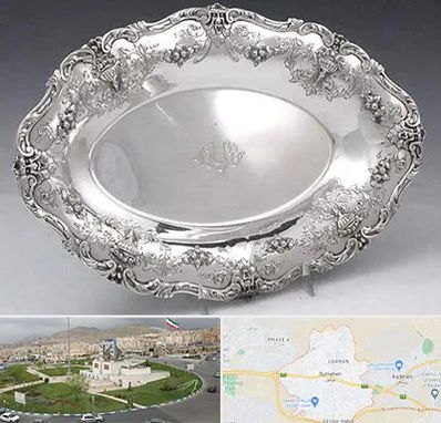 فروش ظروف نقره در بومهن