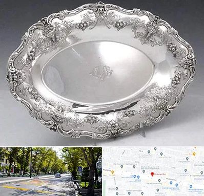 فروش ظروف نقره در میرداماد