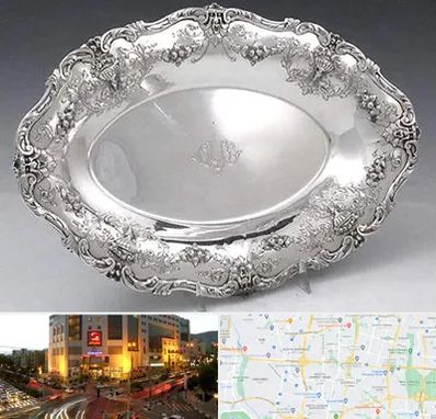 فروش ظروف نقره در جنت آباد تهران 