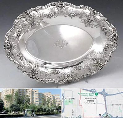 فروش ظروف نقره در آپادانا