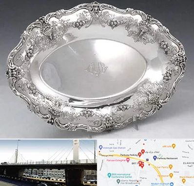 فروش ظروف نقره در پارک وی 
