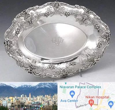 فروش ظروف نقره در آجودانیه 