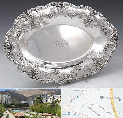 فروش ظروف نقره در شهر زیبا 