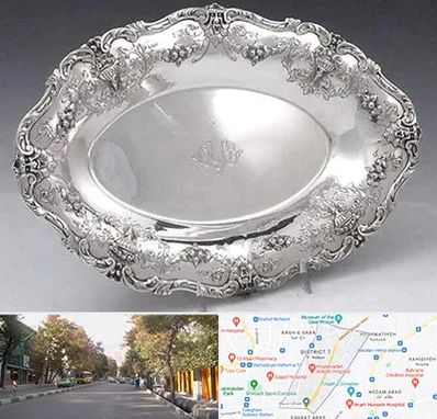 فروش ظروف نقره در شریعتی 