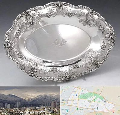 فروش ظروف نقره در منطقه 4 تهران 