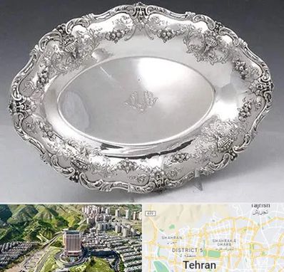 فروش ظروف نقره در شمال تهران 