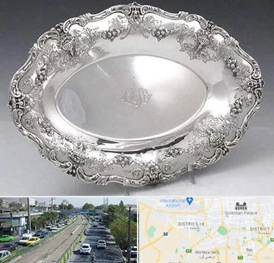 فروش ظروف نقره در جنوب تهران 