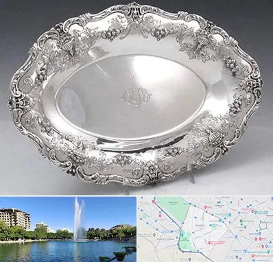 فروش ظروف نقره در کوهسنگی مشهد 