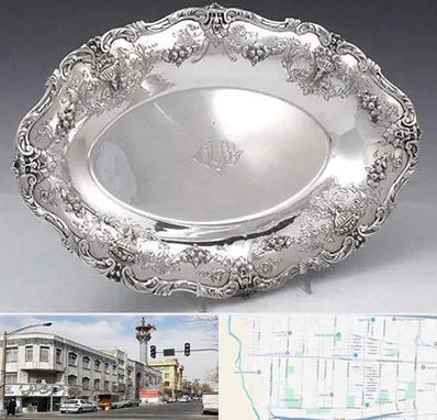 فروش ظروف نقره در 17شهریور