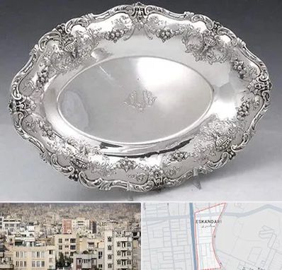 فروش ظروف نقره در اسکندری