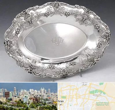 فروش ظروف نقره در شرق تهران 