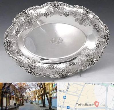 فروش ظروف نقره در تربیت تبریز