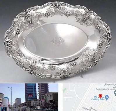 فروش ظروف نقره در چهارراه طالقانی کرج 