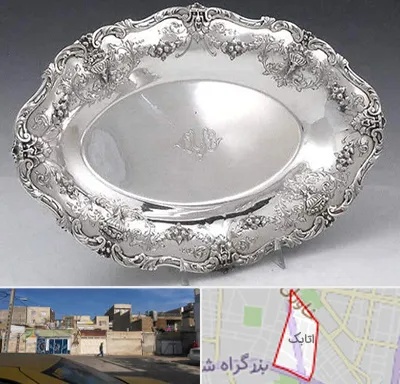 فروش ظروف نقره در اتابک