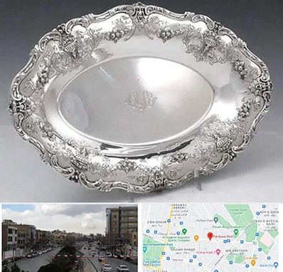 فروش ظروف نقره در بلوار فردوسی مشهد 