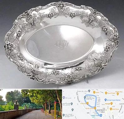 فروش ظروف نقره در بلوار گیلان رشت 