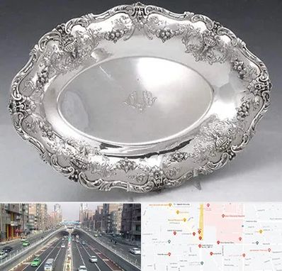 فروش ظروف نقره در توحید 