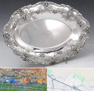 فروش ظروف نقره در رشدیه تبریز