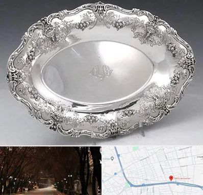 فروش ظروف نقره در ابوریحان تبریز