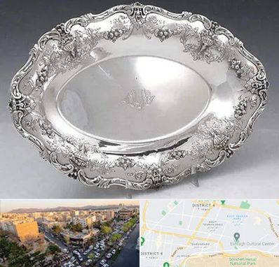 فروش ظروف نقره در تهرانپارس 