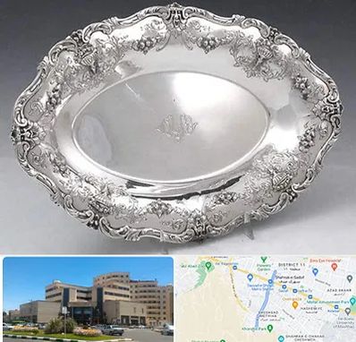 فروش ظروف نقره در صیاد شیرازی مشهد 