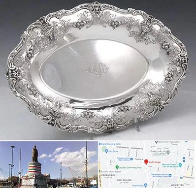 فروش ظروف نقره در کارگر جنوبی 